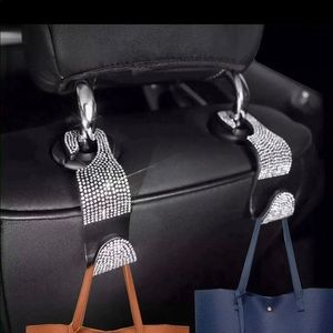 Bling handbag hook fancy car organizer, boutique birthday gift ideas